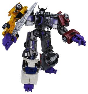 Unite Warriors UW-02 Menasor (Stunticons Combiner)