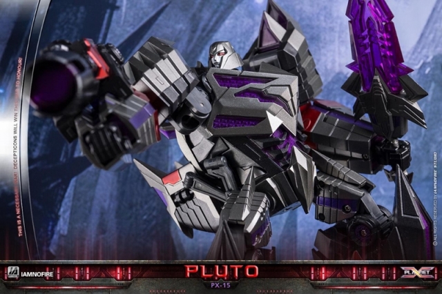 Planet X PX-15B Pluto Megatron Metallic Version